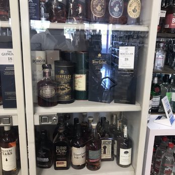 Rocca's Market - Bourbon case - Grocery Near Me - San Martin, California