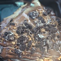 Melt N Bean - Crepe with Nutella, reese and oreos