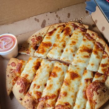 Salamone's North - Cheese bread very similar to cheese fries. - Pizza Near Me - Rockford, Illinois