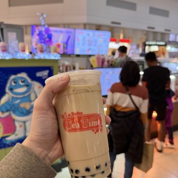 Boba Tea Time - Classic milk tea with boba (large) - Coffee & Tea Near Me - Cedar Park, Texas Boba Tea Time - Classic milk tea with boba (large) - Coffee & Tea Near Me - Cedar Park, Texas