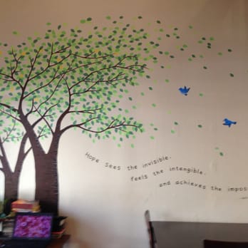 Spero Spera - Gorgeous art on wall - Coffee & Tea Near Me - Honolulu, Hawaii