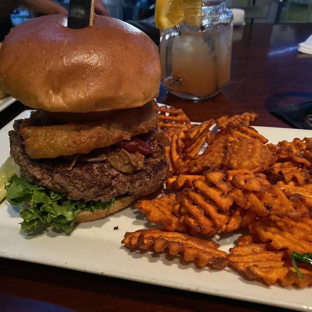 The Tipsy Boar - Texas BBQ Beef Burger - New American Near Me - Hollywood, Florida The Tipsy Boar - Texas BBQ Beef Burger - New American Near Me - Hollywood, Florida