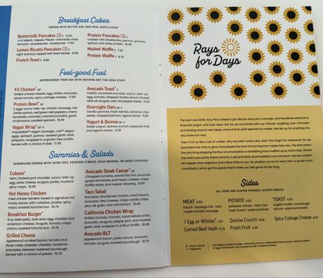 Menu photo 4 Over Easy - Ancala Scottsdale, AZ