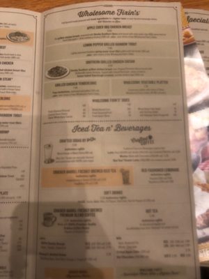 Menu photo 3 Cracker Barrel Old Country Store Buckeye, AZ