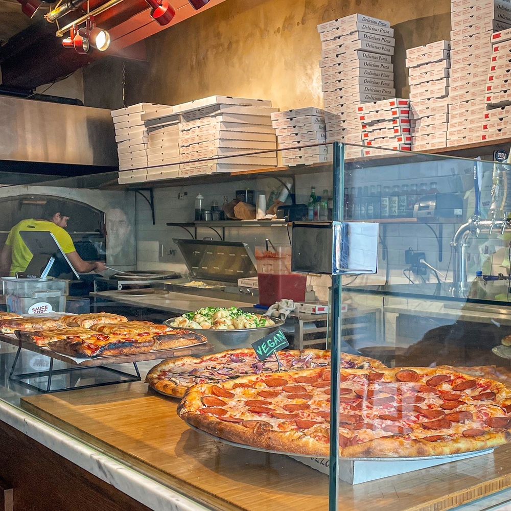 Sauce and Soda - Interior - Pizza Near Me - Brooklyn, New York Sauce and Soda - Interior - Pizza Near Me - Brooklyn, New York
