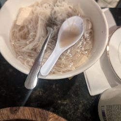 Small Tofu rice noodle soup
