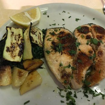 Tucci - Grilled salmon and vegetables - Italian Near Me - Rome, RM Tucci - Grilled salmon and vegetables - Italian Near Me - Rome, RM