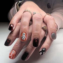 Salty Nails - Halloween nails