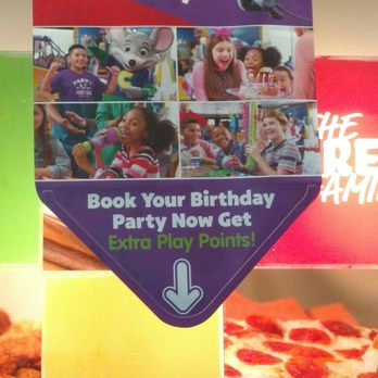 Chuck E. Cheese - Birthday party was what we went for! - Arcades Near Me - Oklahoma City, Oklahoma