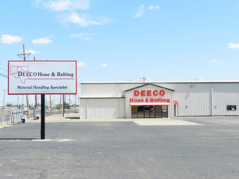 DEECO HOSE & BELTING Updated July 2024 910 E 50th St, Lubbock