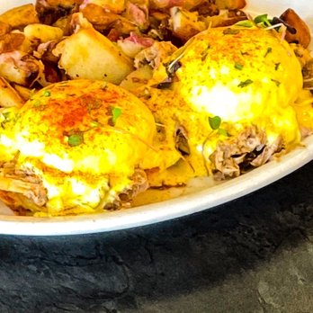Aloha Stacks - Kalua Pork Benedict - Breakfast & Brunch Near Me - Mission Viejo, California