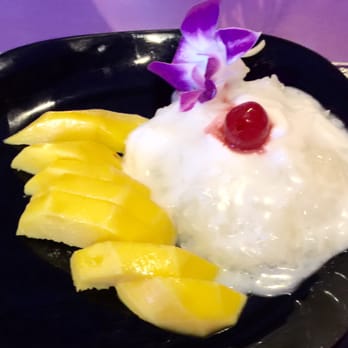 Pilin Thai - Sweet sticky rice with mangoes - Thai Near Me - Altamonte Springs, Florida Pilin Thai - Sweet sticky rice with mangoes - Thai Near Me - Altamonte Springs, Florida