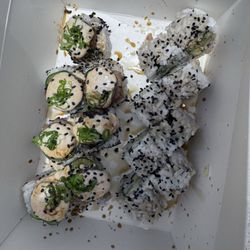 Vegan Mirai - California Roll and Scallop Roll