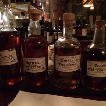 Parkway Grill - Homemade whiskey brew, don't drink this stuff if you're a light weight! - New American Near Me - Pasadena, California