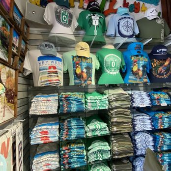 End of the Road - T-shirt section. - Souvenir Shops Near Me - Key West, Florida End of the Road - T-shirt section. - Souvenir Shops Near Me - Key West, Florida