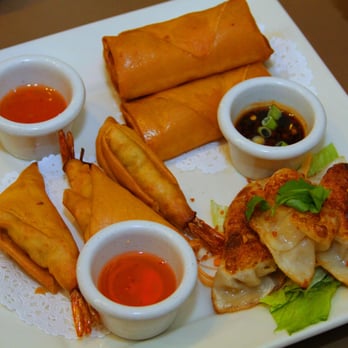 Thai Basil Restaurant - Appetizer Sampler - Thai Near Me - Sevierville, Tennessee Thai Basil Restaurant - Appetizer Sampler - Thai Near Me - Sevierville, Tennessee