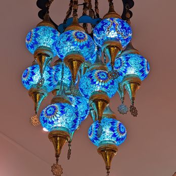 Galata Turkish Halal Grill Restaurant - Beautiful blue lamp - Turkish Near Me - Long Beach, California Galata Turkish Halal Grill Restaurant - Beautiful blue lamp - Turkish Near Me - Long Beach, California