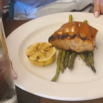 Juniper Grill - Ballantyne - Salmon with asparagus - New American Near Me - Charlotte, North Carolina