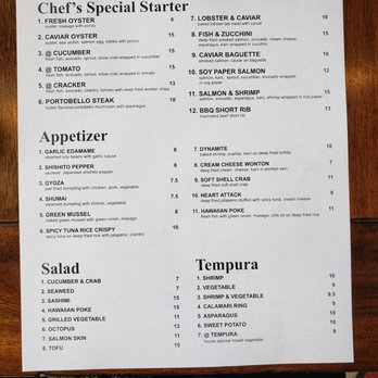 @Sushi - Appetizers and other menu - Sushi Bars Near Me - Long Beach, California @Sushi - Appetizers and other menu - Sushi Bars Near Me - Long Beach, California