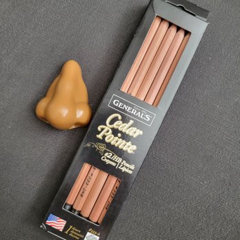 Curious - Nose pencil sharpener and cedar pointe pencils! - Cards & Stationery Near Me - Hermosa Beach, California