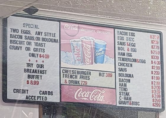Menu photo 1 Rainbow Family Restaurant La Follette, TN Menu photo 1 Rainbow Family Restaurant La Follette, TN