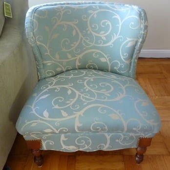 Contempo Custom Upholstery - 1950's slipper chair: restored to better than it's original glory - Furniture Reupholstery Near Me - San Jose, California