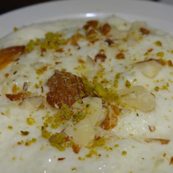 Lazeez Asian Cuisine - Close-up of Kheer. - Indian Near Me - Miami, Florida Lazeez Asian Cuisine - Close-up of Kheer. - Indian Near Me - Miami, Florida