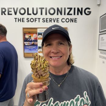 Crispy Cones - Chocolate Dubai cone. - Desserts Near Me - Carlsbad, California