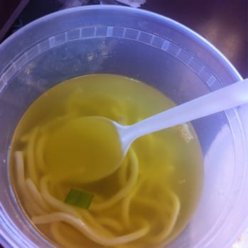 Panda Chinese Restaurant - a bowl of soup with noodles and a spoon - Chinese Near Me - Gonzales, Louisiana Panda Chinese Restaurant - a bowl of soup with noodles and a spoon - Chinese Near Me - Gonzales, Louisiana