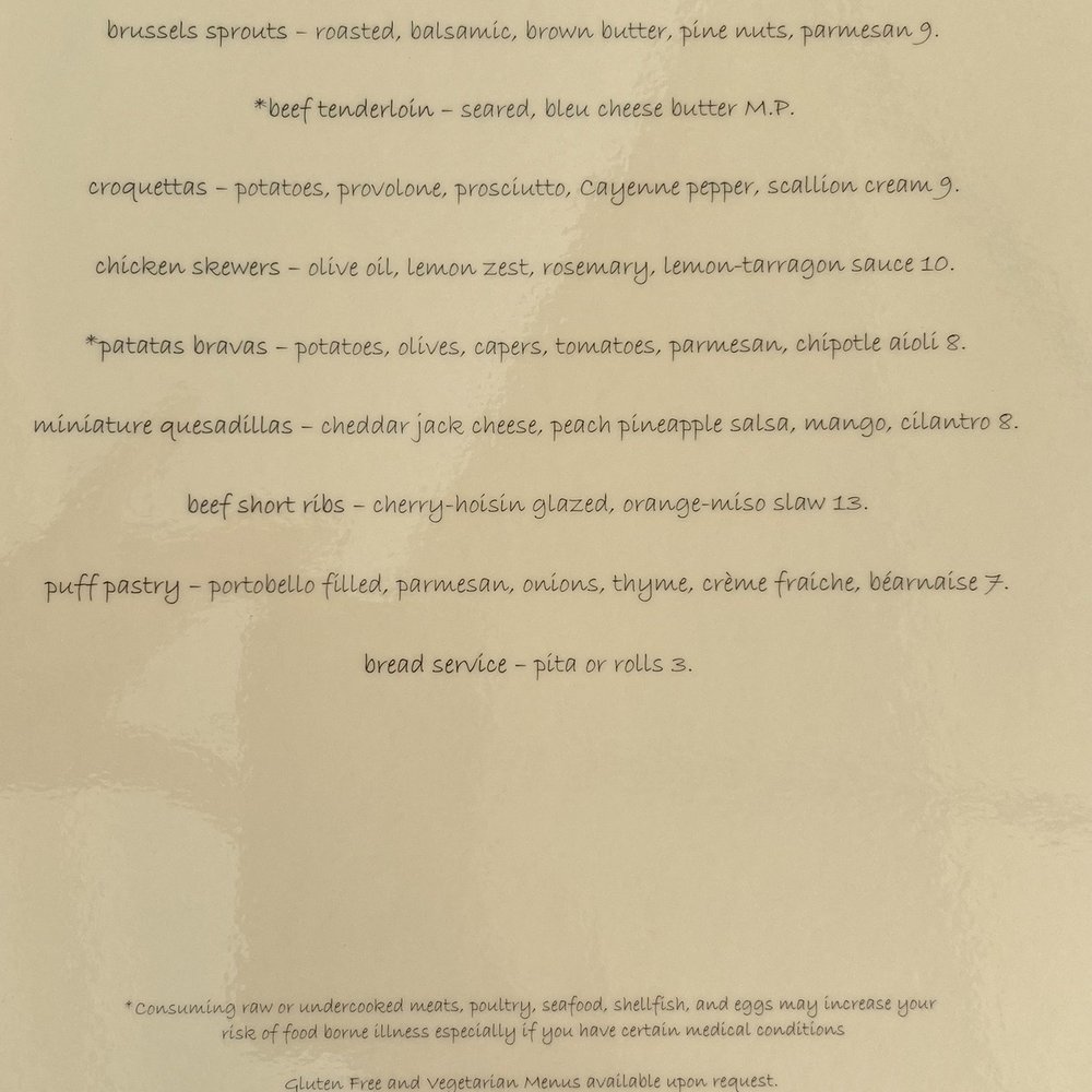 Santiago's Bodega - Menu - Sept 2021 - Tapas Bars Near Me - Key West, Florida