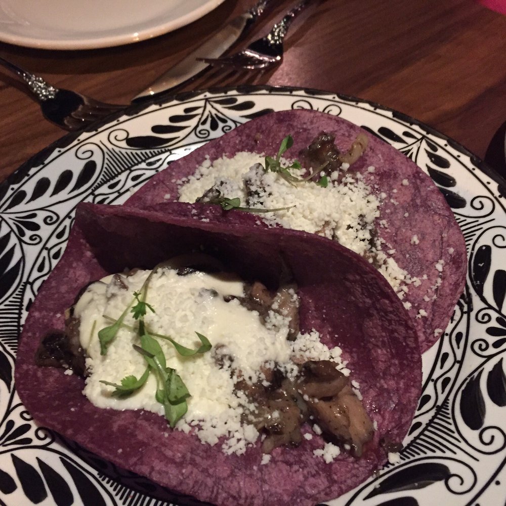 Barrio - Mushrooms taco - Mexican Near Me - Chicago, Illinois