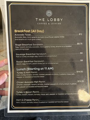 Menu photo 3 The Lobby Coffee & Leisure Excelsior, MN Menu photo 3 The Lobby Coffee & Leisure Excelsior, MN