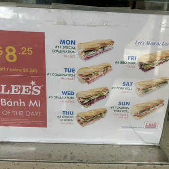 Lee's Sandwiches - Vietnamese Near Me - Bellflower, California