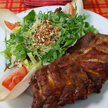 Restaurant Le Lötschberg - Grilled Ribs - Special item of the day - Wine Bars Near Me - Bern, BE