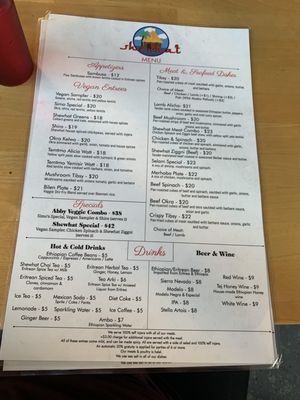 Menu photo 4 Shewhat Oakland, CA
