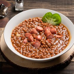 Grandma’s Kitchen - Baked Beans. Hotdogs not included