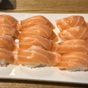 Hinoki Sushi - Salmon Nigiri - Sushi Bars Near Me - Reno, Nevada