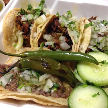 Tacos De Jerez - Tacos (x2 al pastor, asada, cabeza) - Food Trucks Near Me - Oxnard, California Tacos De Jerez - Tacos (x2 al pastor, asada, cabeza) - Food Trucks Near Me - Oxnard, California