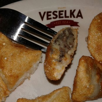 Veselka - Truffle mushroom pierogi wth - Ukrainian Near Me - New York, New York Veselka - Truffle mushroom pierogi wth - Ukrainian Near Me - New York, New York