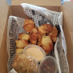 Sugar Coated Catering - Shrimp won-tons!!