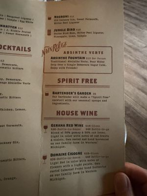 Menu photo 2 Two James Spirits Grand Rapids, MI