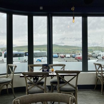 The Boatyard Restaurant - bay window view - Irish Near Me - Dingle, Kentucky