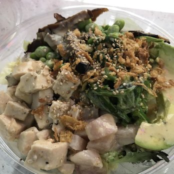 Poke City - Chicken and yellowtail bowl - Poke Near Me - Brooklyn, New York Poke City - Chicken and yellowtail bowl - Poke Near Me - Brooklyn, New York
