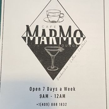 MarMo Cafe & Lounge - Menu - hours - Coffee & Tea Near Me - Galveston, Texas