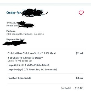Chick-fil-A - Fast Food Near Me - Fairburn, Georgia