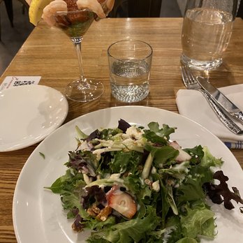 Cafe Whitney - House salad and shrimp cocktail - New American Near Me - Reno, Nevada Cafe Whitney - House salad and shrimp cocktail - New American Near Me - Reno, Nevada