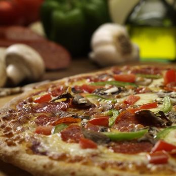 New Orleans Pizza - pepperoni, mushrooms, and peppers - Pizza Near Me - New Hamburg, Ontario New Orleans Pizza - pepperoni, mushrooms, and peppers - Pizza Near Me - New Hamburg, Ontario