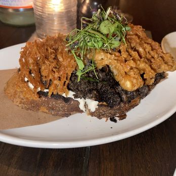 Cafeteria - Mushroom toasts - New American Near Me - New York, New York Cafeteria - Mushroom toasts - New American Near Me - New York, New York