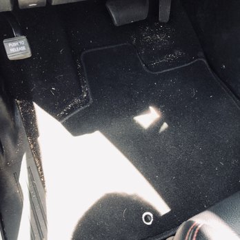 Hertz Rent A Car - Clean enough right?  No,  they threatened me, their 15-year Gold status customer, to charge me $300 cleaning fee for this....Really? - Car Rental Near Me - Torrance, California