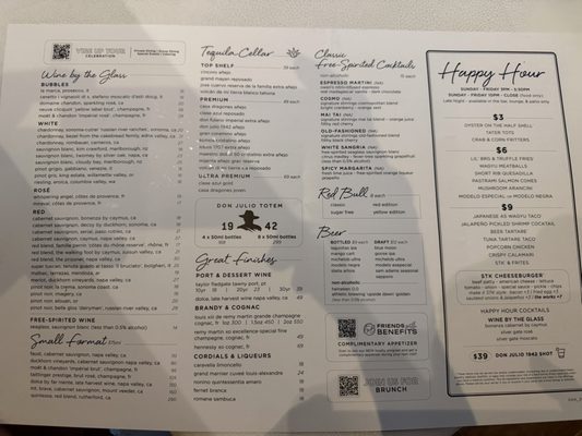 Menu photo 2 STK Steakhouse Oak Brook, IL Menu photo 2 STK Steakhouse Oak Brook, IL